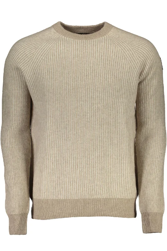 North Sails Eco-Conscious  Woolen Men's Sweater Earthy Men's Sustainable  Earthy Men's Sustainable 