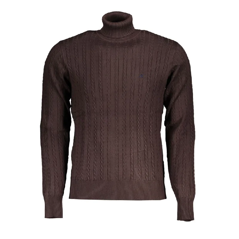 U.S. Grand Polo Elegant Turtleneck Men's Men's Sweater Athletic Men's Compression Athletic Men's Compression