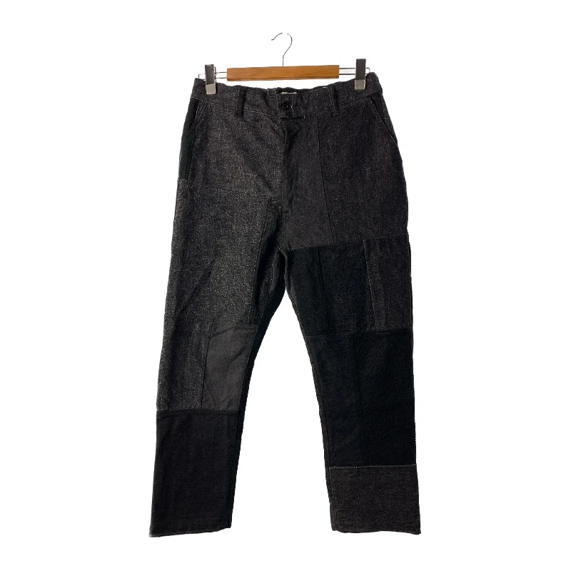 FUNSET OF ART/Straight Pants/Black/Denim/ Beach Beach