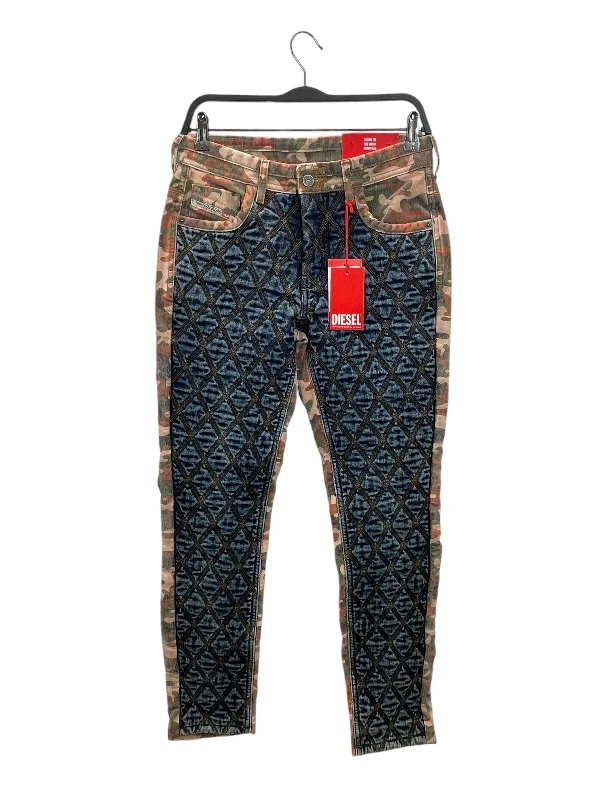 DIESEL/Pants/26/Cotton/MLT/Camouflage/skinny leg - double knee denim Tough Men's Tactical Tough Men's Tactical