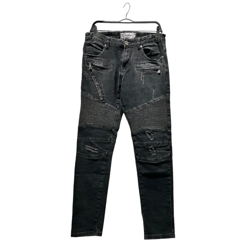 DENIMICITY/Straight Pants/34/Cotton/BLK/ Traditional Men's Wool Traditional Men's Wool