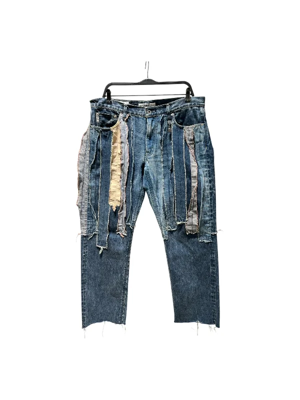 FOTML/Straight Pants/34/Denim/BLU/ Luxurious Men's High Luxurious Men's High