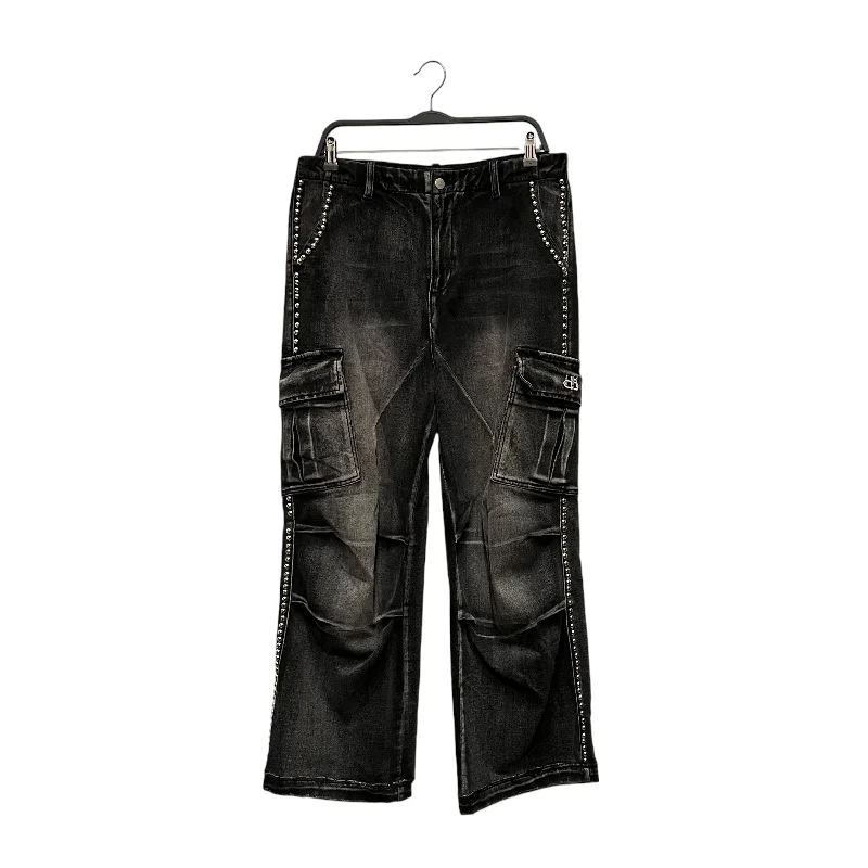 HMDD LA/Pants/M/Denim/BLK/ Luxurious Men's High Luxurious Men's High