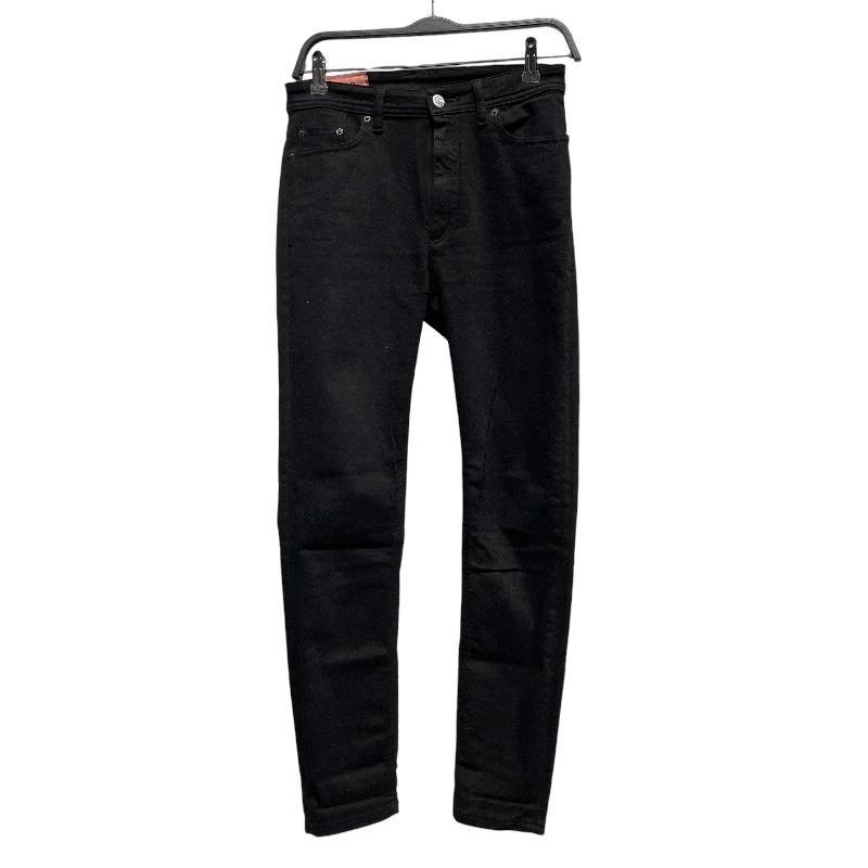 Acne Studios/Skinny Pants/28/Denim/BLK/Black SKinny Jeans Cool Men's Distressed Cool Men's Distressed