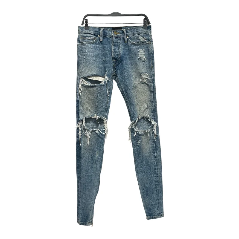 FEAR OF GOD/Skinny Pants/29/Denim/IDG/Distressed/ Trendy Men's Bucket Trendy Men's Bucket