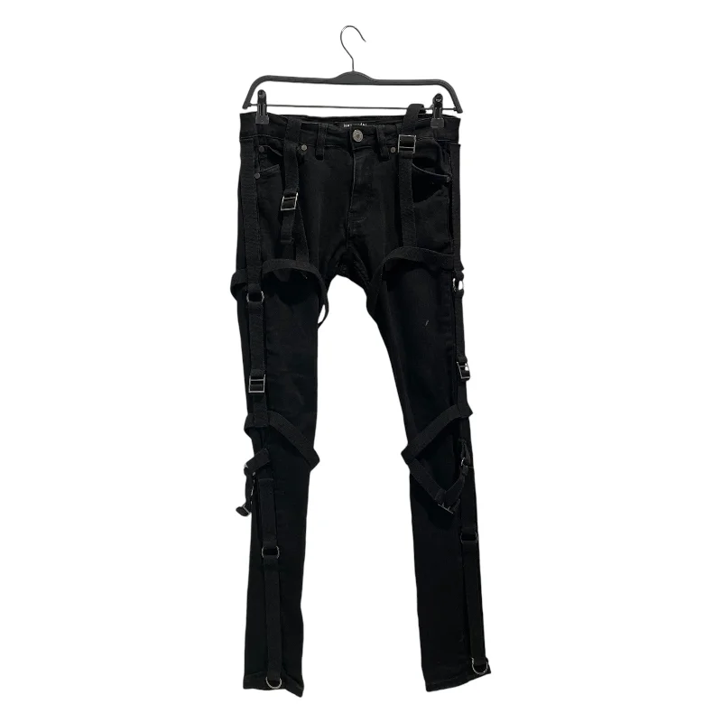 serenede/Skinny Pants/29/Denim/BLK/bondage pants Artistic Men's Avant Artistic Men's Avant