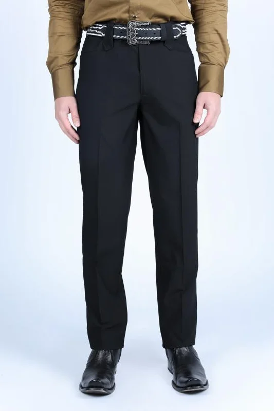 Heath Mens Poly-Stretch Slim Fit Western Suit Pants Masculine Men's Thick Masculine Men's Thick