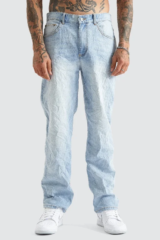 K5 Relaxed Fit Jean Sunbleached Blue Sleek Men's Metallic Sleek Men's Metallic