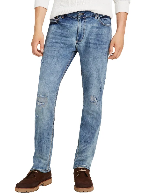 Knickerbock Mens Denim Straight Leg Jeans Relaxed Men's Australian  Relaxed Men's Australian 