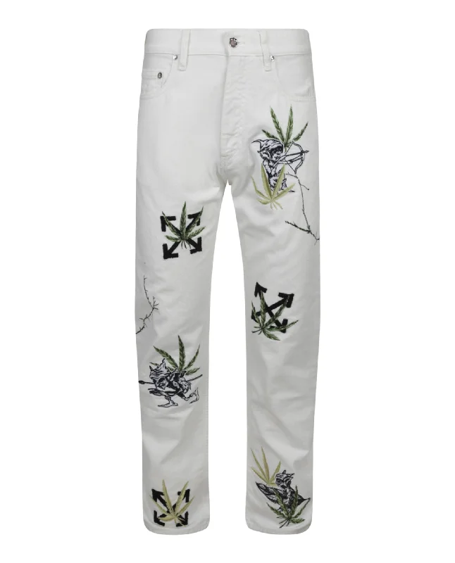 Weed Skate Fit Jeans Dynamic Men's Glow Dynamic Men's Glow